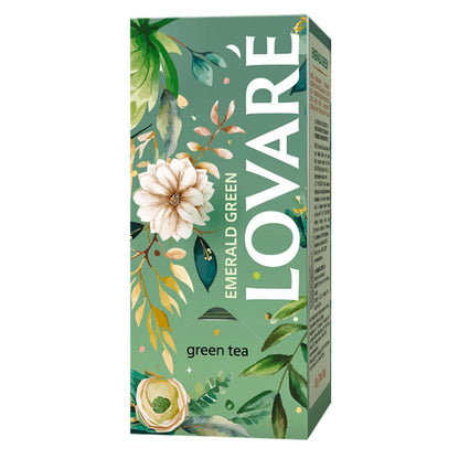 Tea Green and Oolong Emerald –  24 Tea Bags – 2.2 oz (62 gr)