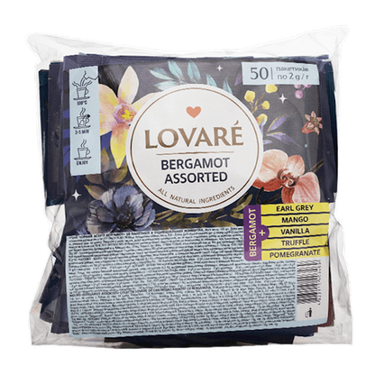 Tea Black Bergamot –  50 Tea Bags