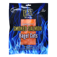 Lox – Sliced Cold Smoked Salmon Bagel Cuts – 12 oz (340 gr)