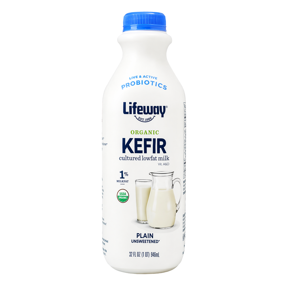 Organic Kefir Plain –   33.81 fl oz (1.0lt)