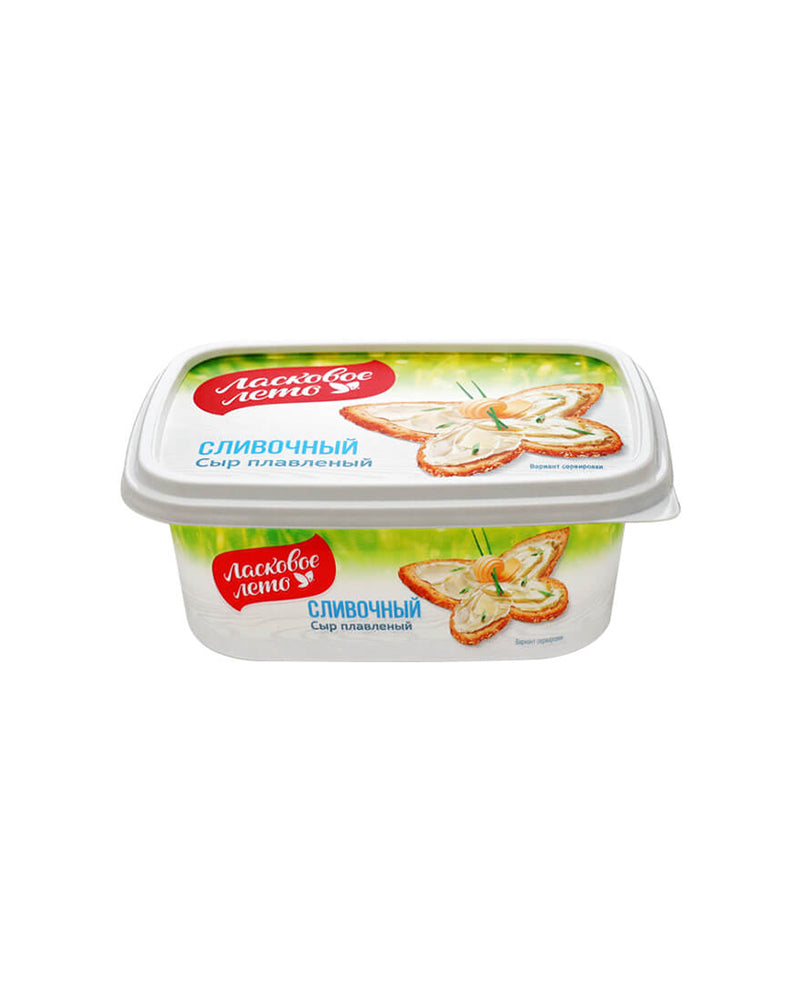 Laskovoe Leto - Processed Cheese Slivochniy 45% 170gr