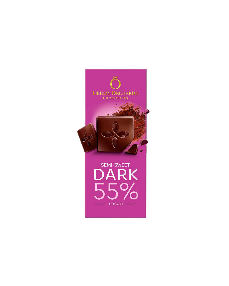 Liberty Orchards - Dark chocolate 55% 90g