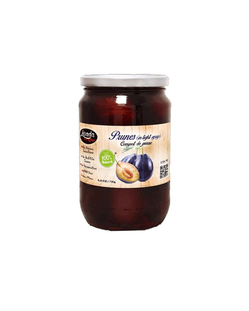 Livada - Compote Prunes 720gr