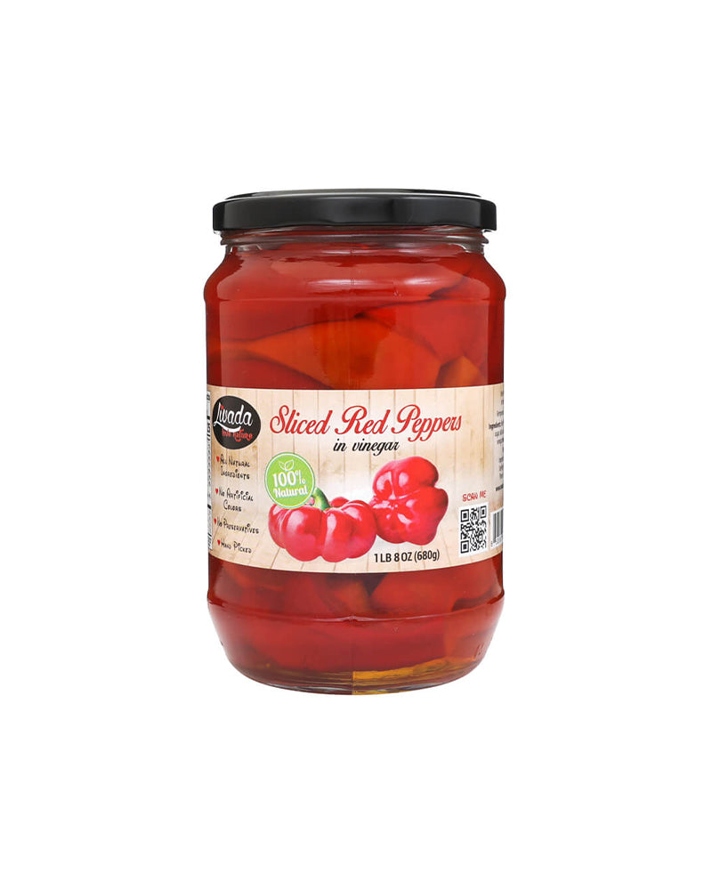 Livada - Marinated Sliced Peppers (Gogosari) 680gr