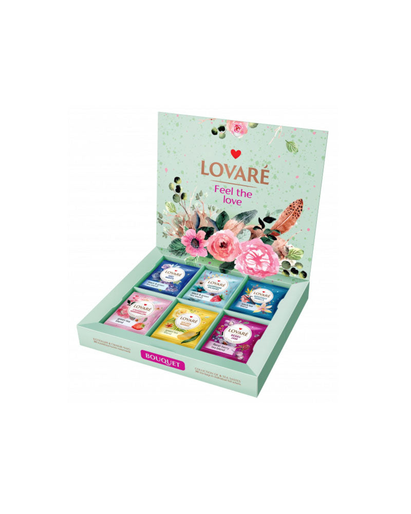 Lovare - Tea Collection 6 Flavors -Bouquet 30tb