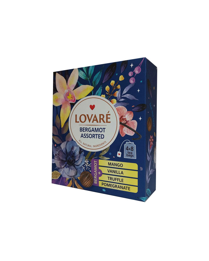 Lovare - Tea Gift Pack Assortment -Bergamot (4x8tb)