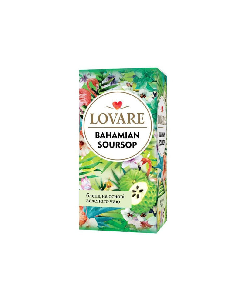 Lovare - Tea Green Bahamian Soursop 24tb