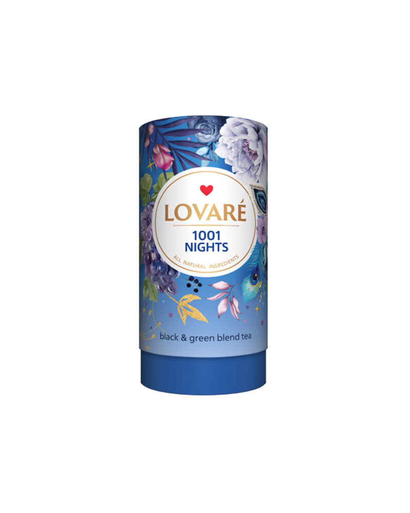 Lovare - Tea (Tube) Loose Black&amp;Green 1001 Nights 80gr