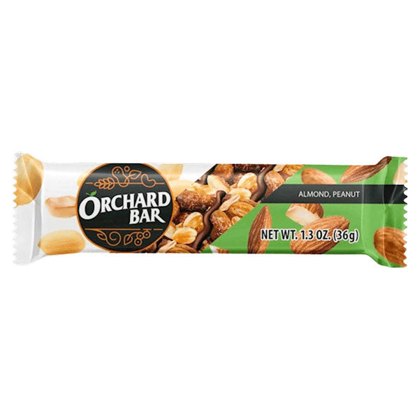 Orchard Bar Chocolate Bar with Almond and Peanut – 1.2 oz (34gr)
