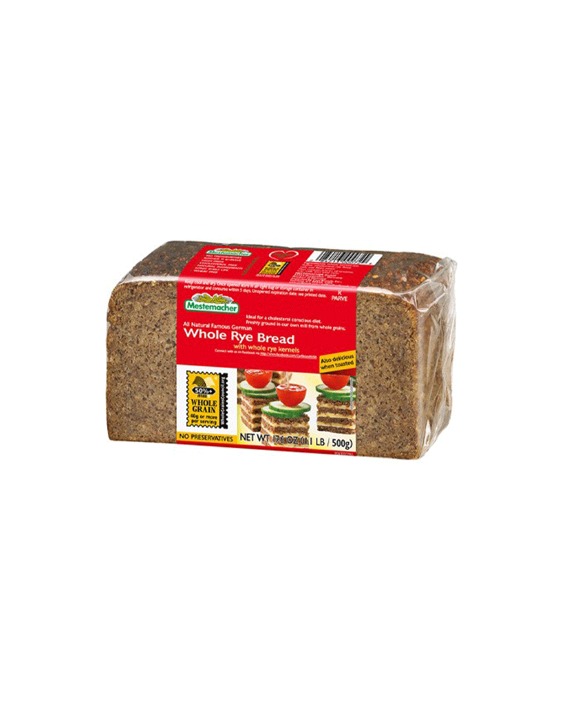 Mestemacher - Lifestyle Bread Whole Rye 500gr