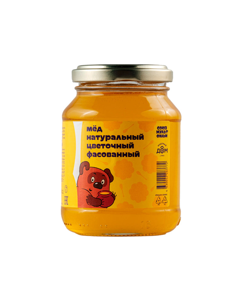 Medoviy Dom - Honey (Glass) Flowers Vinni-Puh 350gr