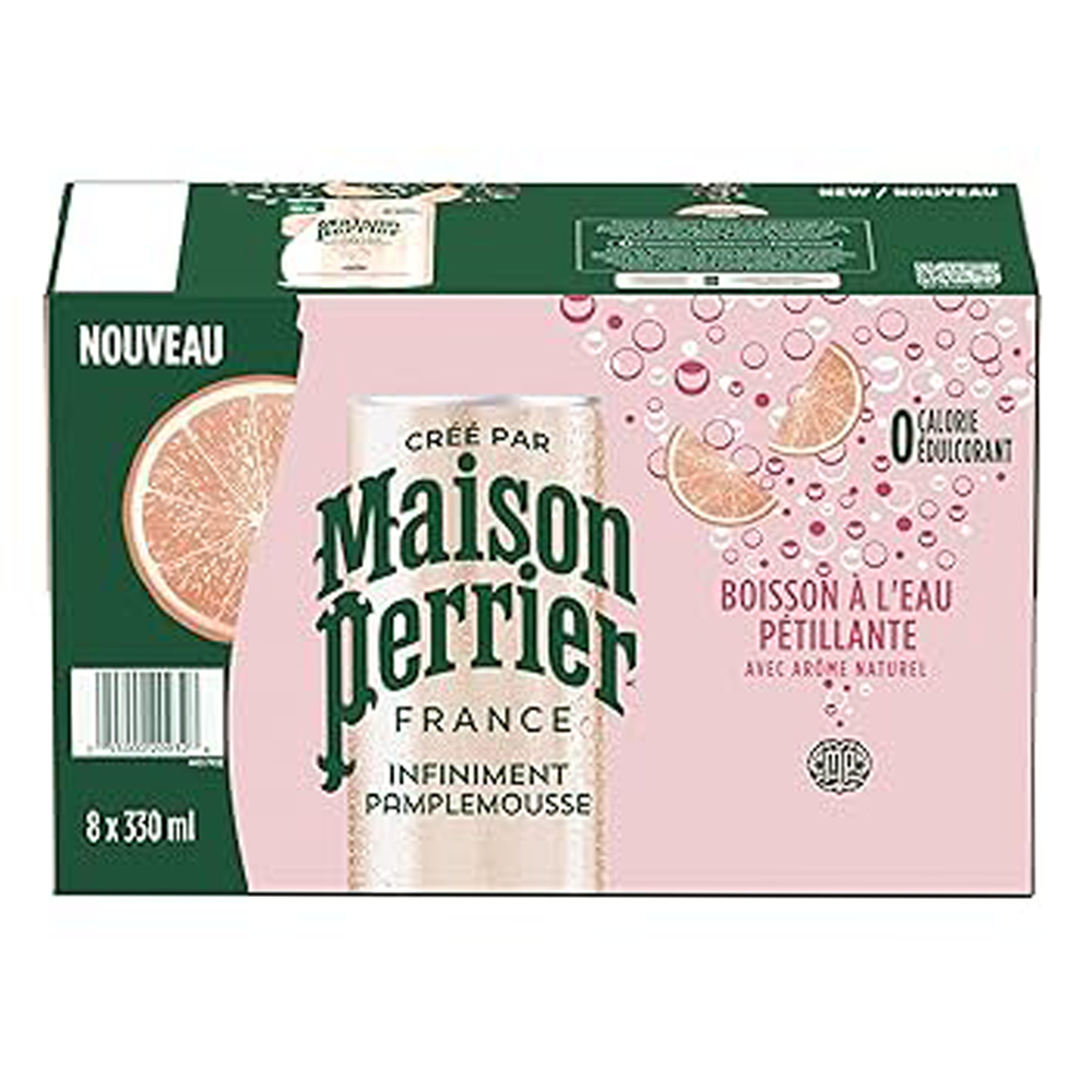 Water Sparkling Grapefruit 8 pk – Can – 11.15oz (315ml)