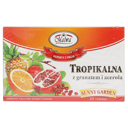 Tea Fruit Tropikana + Acerola –  20 Tea Bags – 1.9 oz (54 gr)