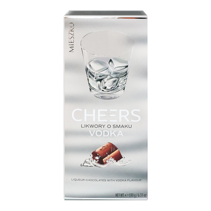 Candy Gift Box Liqueurs Cheers –  Vodka – 6.35 oz (180gr)