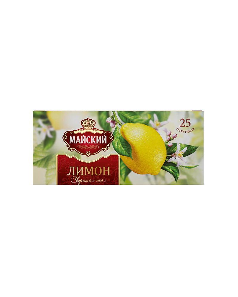 Mayskiy - Tea Black Lemon 25tb