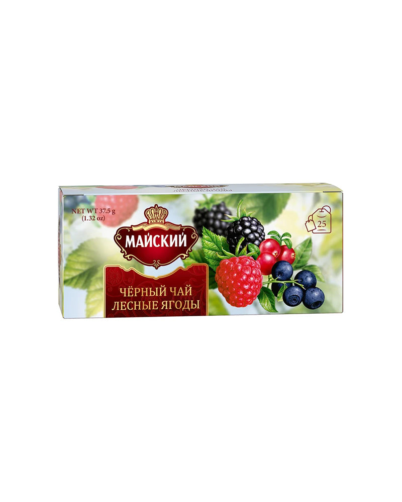 Mayskiy - Tea Black Wild Berries 25tb