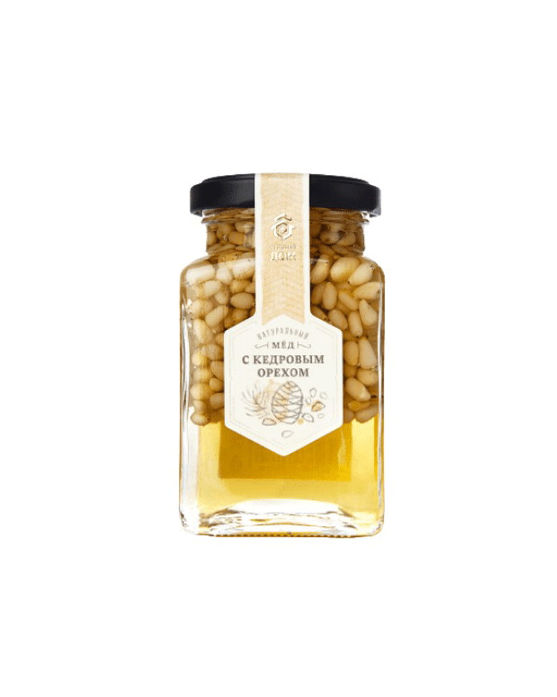 Medoviy Dom - Acacia Honey With Pine Nuts, 290gr