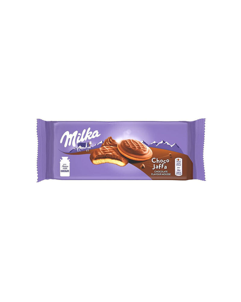 Milka - Biscuit (Choco Glazed) Cookies Chocolate Mousse 128gr