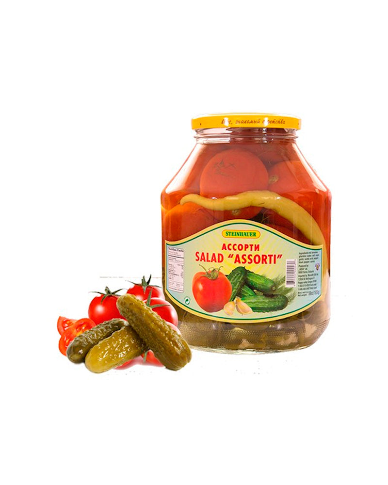 Steinhauer (Monolit) - Marinated Assorty (Cucumbers/Tomatoes) 2.65lt