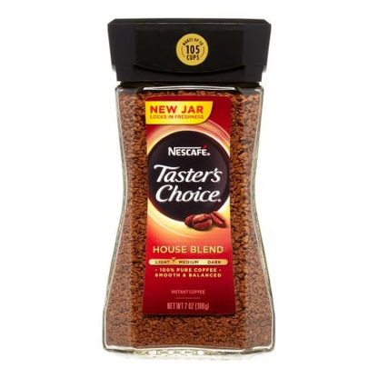 Растворимый кофе – Taster's Choice House Blend – 6,98 унции (198 г)
