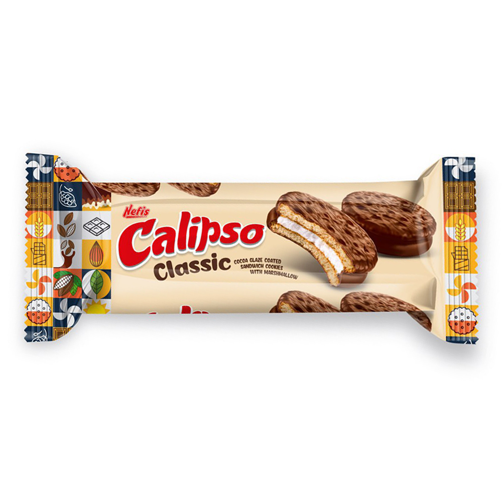 Cookies Choco Glaze Calipso Classic – 180 gr (6.35 oz)
