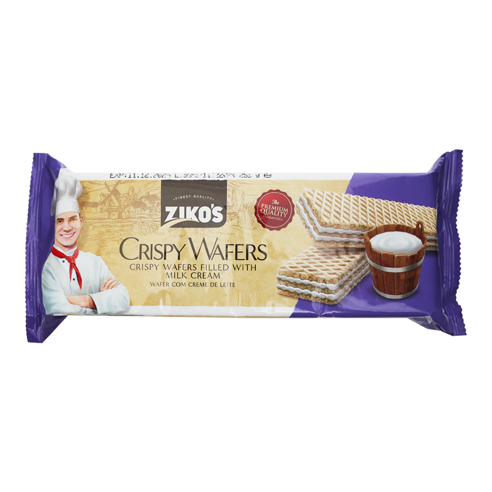 Wafers Crispy with Milk – 255 gr (8.99 oz)
