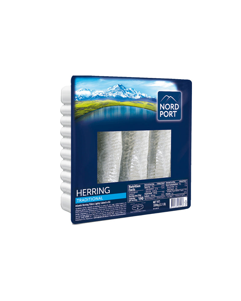 Nord Port - Herring Fillet Traditional 1000gr