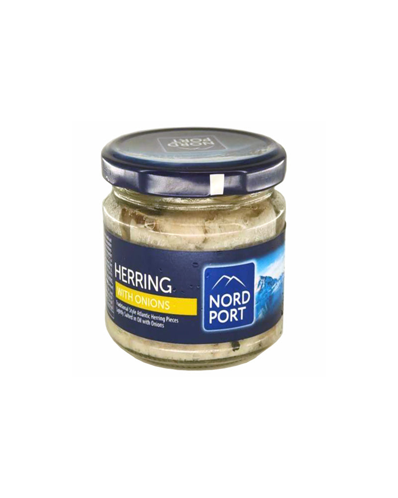 Nord Port - Herring Fillet Traditional With Onion 290gr