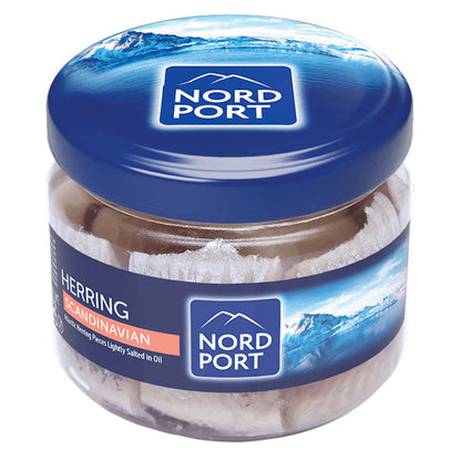 Herring Fillet Scandinavian –  Glass – 10.23 oz (290gr)