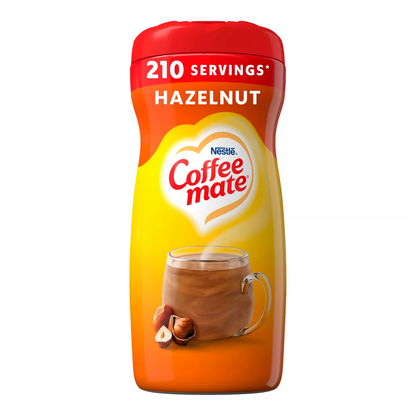 Powder Creamer Powder COFFEEMATE Hazelnut – Jar – 15 oz (425 gr)