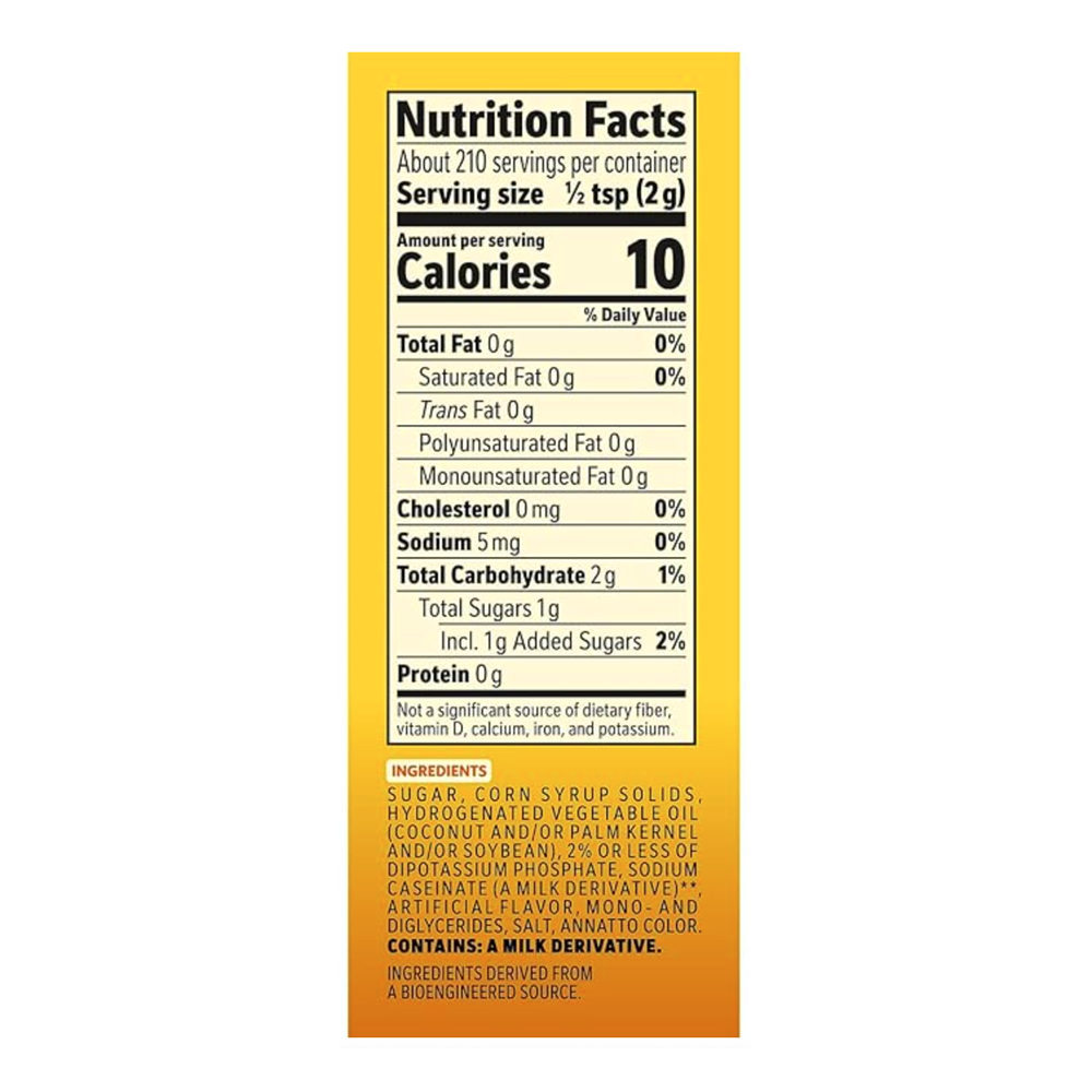 Powder Creamer Powder COFFEEMATE Hazelnut – Jar – 15 oz (425 gr)