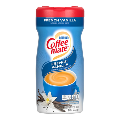 Powder Creamer Powder COFFEEMATE French Vanilla – Jar – 15 oz (425 gr)