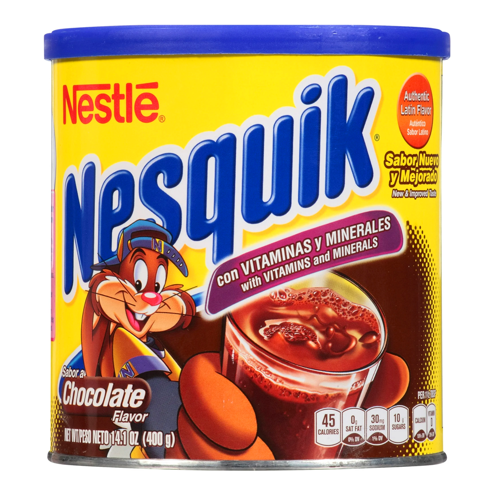 Instant Cocoa Powder Nesquick – Chocolate – 14.1 oz (400 gr)