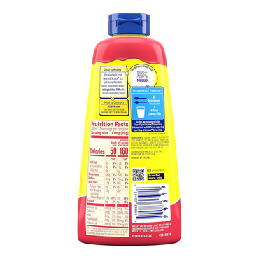 Syrup NESQUICK Strawberry – Bottle – 22 oz (624 gr)