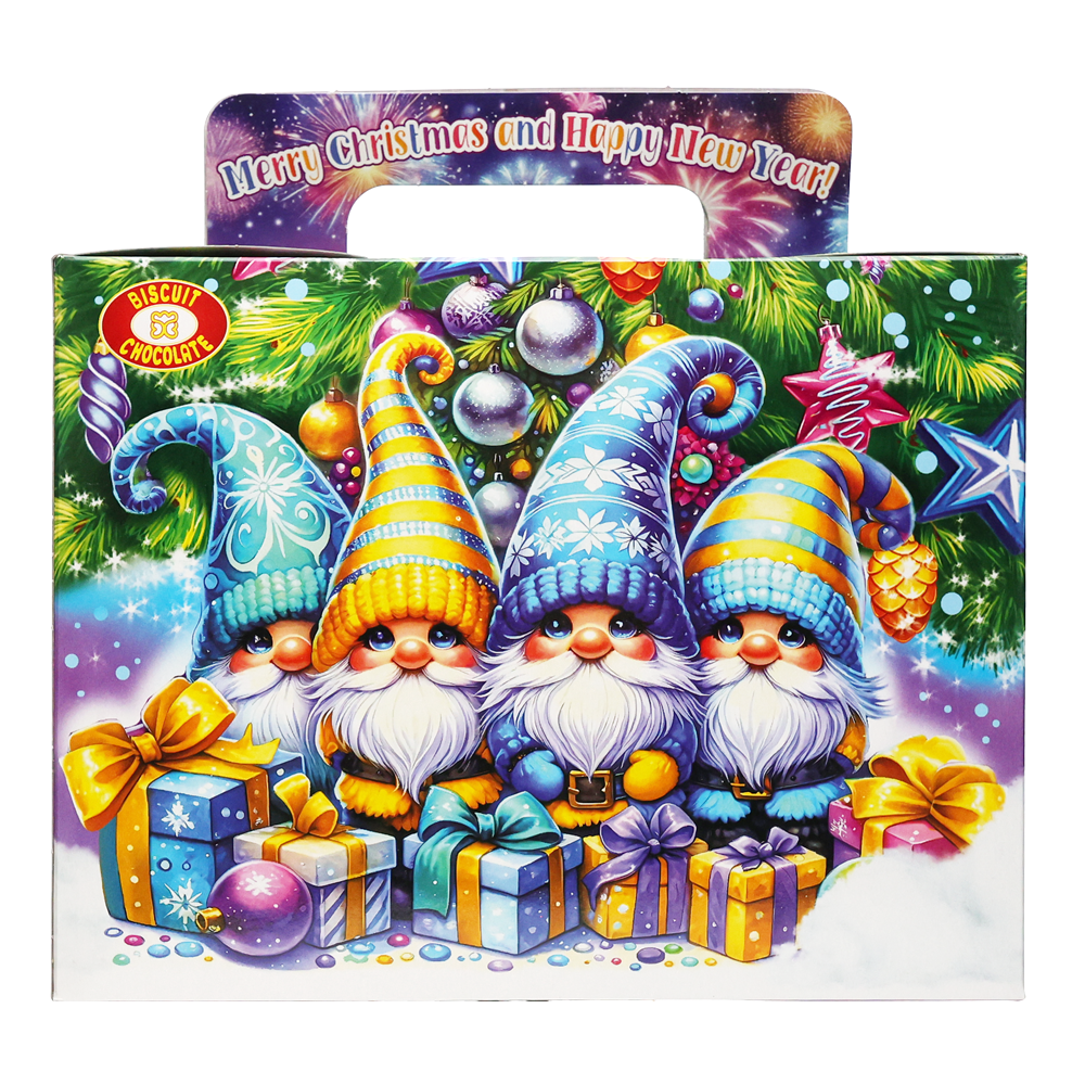 New Year Gift – Candy Set Cheerful Gnomes – 800 gr (28.22 oz)