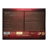 Новогодний подарок – Набор открыток с черным чаем (4 вкуса) – 8 чайных пакетиков