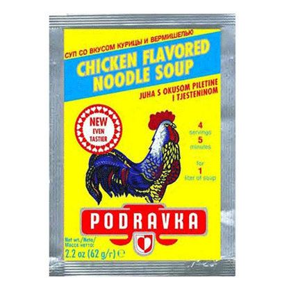 Chicken Flavored Noodle Soup – 2.19 oz (62gr)