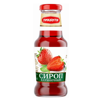 Клубничный сироп – 10,58 унций (300 г)