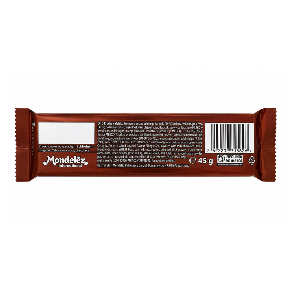 Wafers Prince Polo XXL Salted Caramel – 1.59 oz (45 gr)