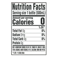 Water still Natural Spring (Pet) – bottle 32pc – 16.91 fl oz (500 ml)