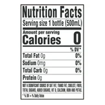 Water still Natural Spring (Pet) – bottle 32pc – 16.91 fl oz (500 ml)