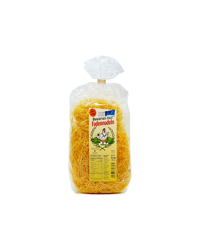 Bavarian Hof – Egg Noodles Fadennudeln (Thin) 500gr