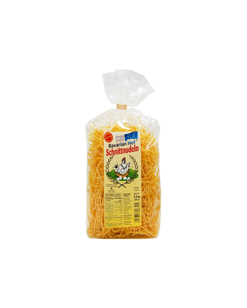 Bavarian Hof – Egg Noodles Schnittnudeln (Thick) 500gr