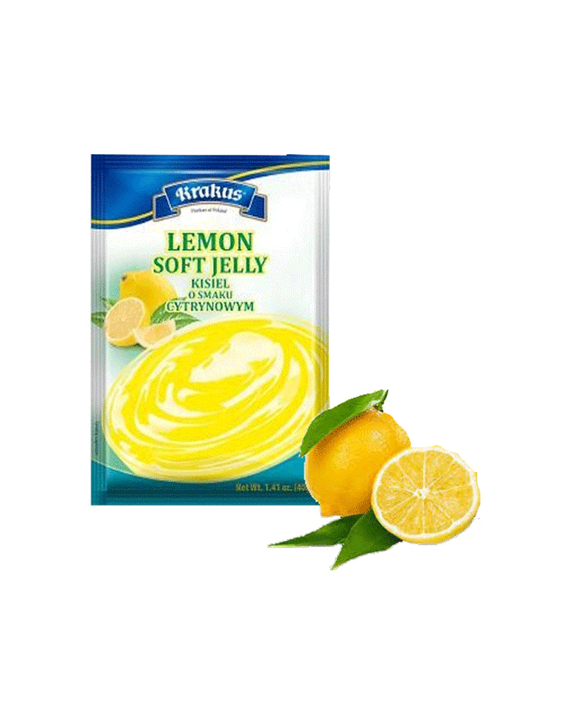 Krakus - Soft Jelly (Kisel) Lemon 40gr