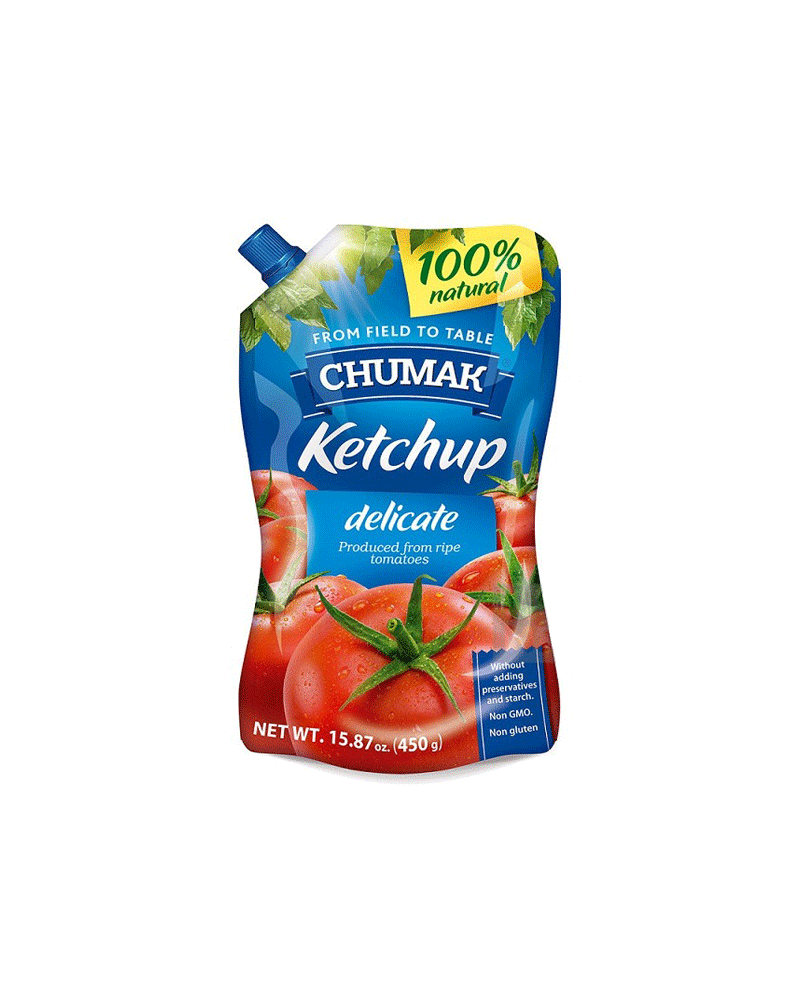 Chumak - Ketchup Delicate (Doy Pack) 450 gr