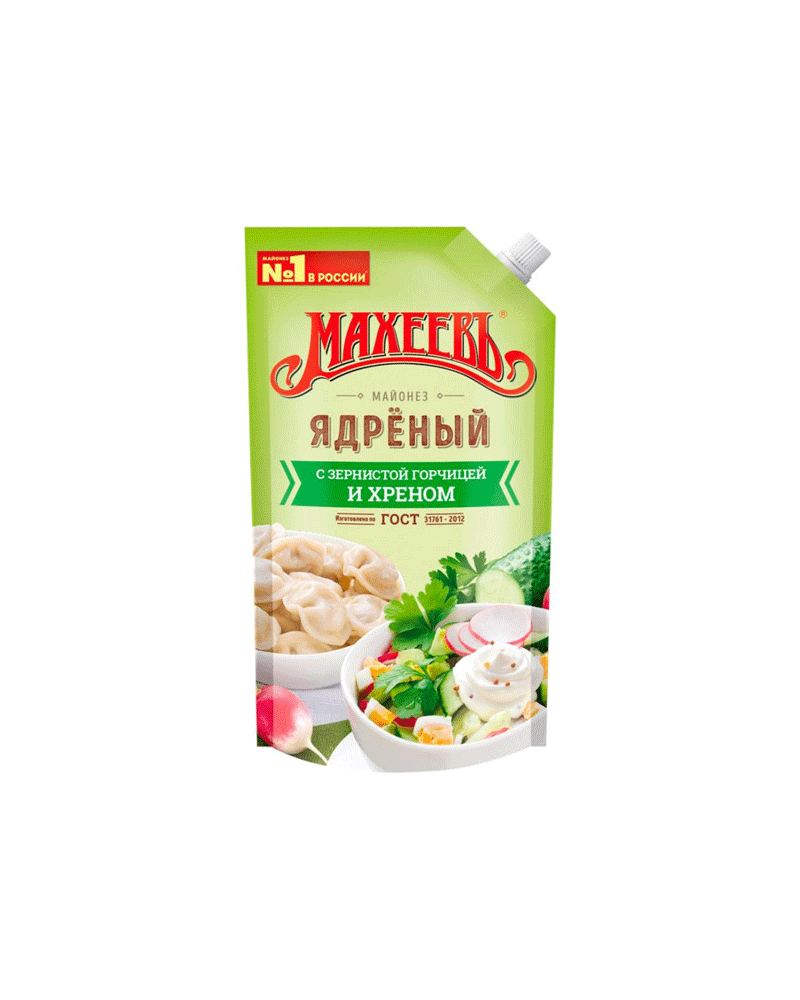 Maheev - Mayonnaise (DoyPack) Yadreny 380 gr