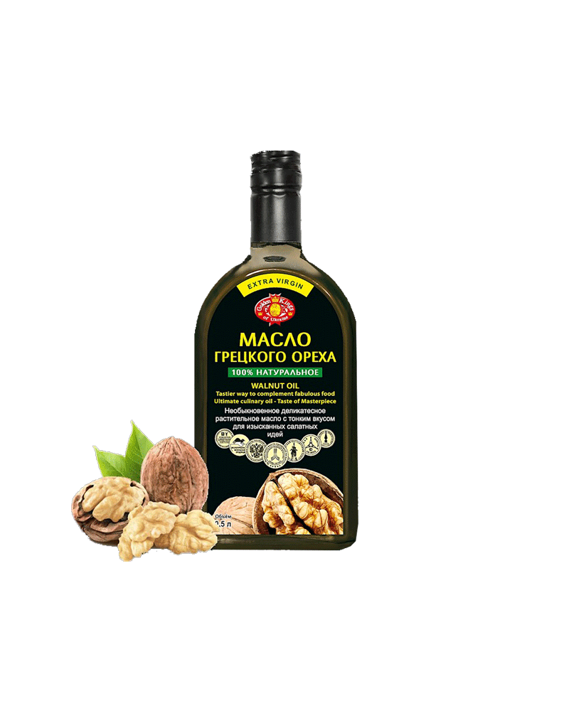 Golden King - Oil (Glass) Walnuts 500 ml