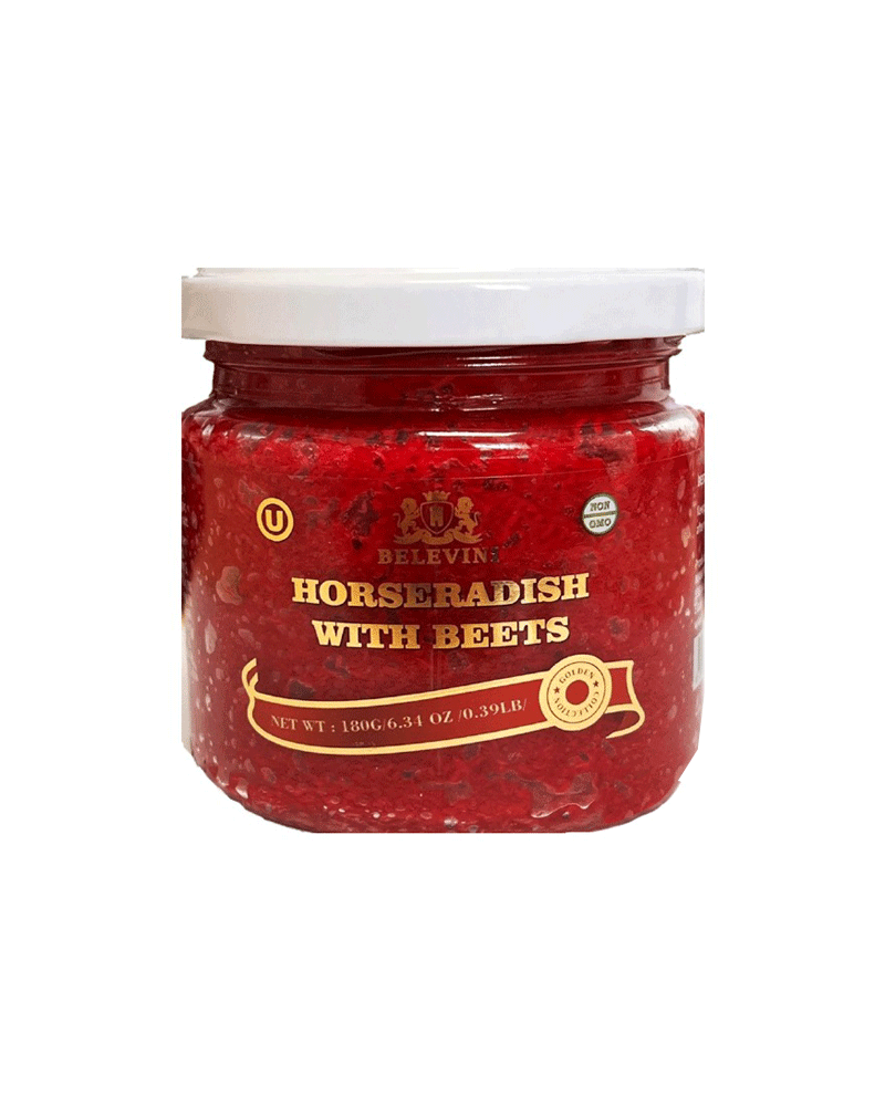 Belevini - Sauce-Seasoning Horseradish W/Beets 180gr