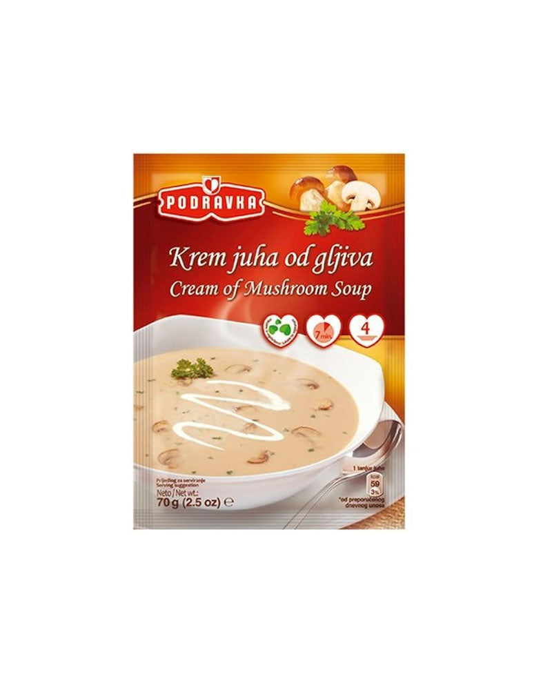 Podravka - Seasoning Soup Cream Mushroom 54gr