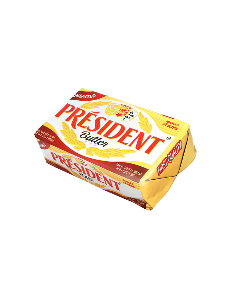 President - Butter Unsalted in Bar 200gr